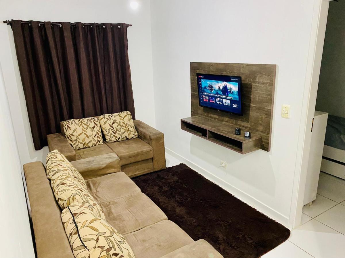 Lindo Flat Na Praia Da Ocian - Praia Grande Ngoại thất bức ảnh